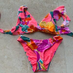 La Blanca Coral and Multicolor Bikini